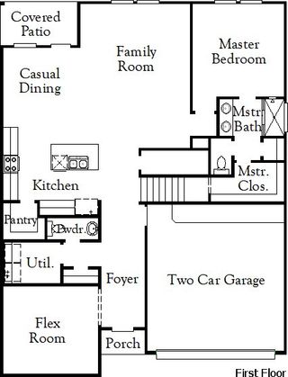 New construction  house 1934 Stargazer Ln, Angleton, TX 77515 plan Martin - image