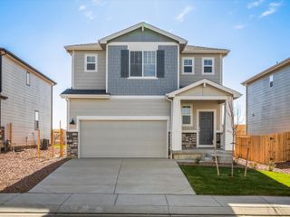 New construction Single-Family house 11379 Pikeminnow Pl, Colorado Springs, CO 80925 plan The Timberline - image