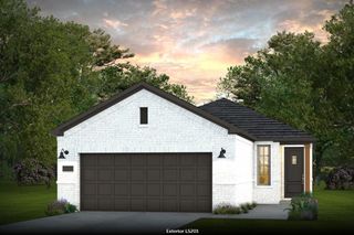 New construction Single-Family house 31622 Stately Dr, Fulshear, TX 77441 plan Compass - image