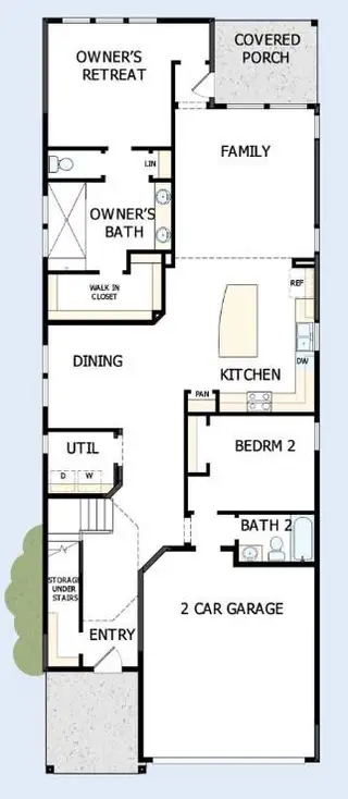 New construction house 881 Prominence Wy, Leander, TX 78641 plan The Carnegie - image