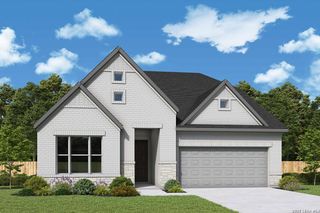 New construction Single-Family house 9911 Rockcress Rd, Boerne, TX 78006 plan The Violet - image