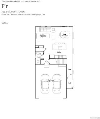 New construction  house 1144 Smiley Creek Pt, Colorado Springs, CO 80904 plan Fir - image