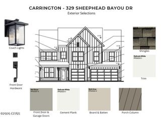 New construction Single-Family house 329 Sheephead Bayou Dr, Panama City Beach, FL 32407 plan Carrington - image