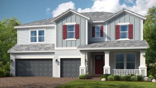 New construction Single-Family house 16212 Alpha Grove Pl, Odessa, FL 33556 plan Palm - image