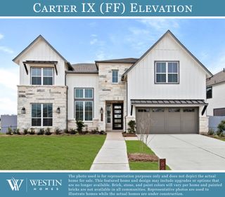 New construction Single-Family house 32439 Violet Dancer Ct, Fulshear, TX 77441 plan The Carter IX - image
