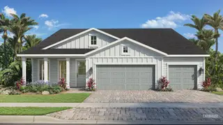 New construction Single-Family house 6461 Sparkling Stream Trl, Jacksonville, FL 32234 plan Oleander - image