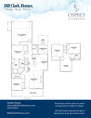 New construction Single-Family house 2422 Lake Ridge Dr, Southport, NC 28461 plan Hanover - image