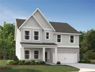 New construction house 5465 Hargrove Wy, Flowery Branch, GA 30542 plan Pearson - image
