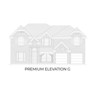 New construction Single-Family house 207 Tradd St, Glenn Heights, TX 75154 plan Coventry 2F - image