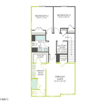 New construction Townhouse house 800 Hyperion Aly, Wake Forest, NC 27587 plan Ryder - image