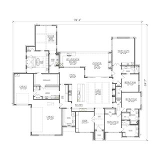 New construction Single-Family house 108 Dan Russell Bnd, Poolville, TX 76087 Plan Unknown- photo
