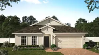 New construction Single-Family house 27429 Black Kite Ave, Howey-in-the-Hills, FL 34737 plan Kensington Flex - image