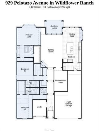 New construction Single-Family house 929 Pelotazo Ave, Dish, TX 76247 plan Canterbury - image