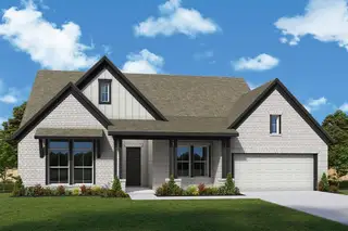 New construction Single-Family house 41742 Wendele Wy, Todd Mission, TX 77316 plan The Lotus - image
