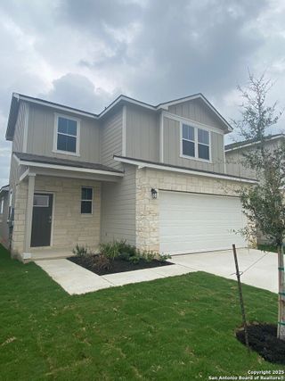 New construction Single-Family house 2931 Angelou St, New Braunfels, TX 78130 plan Harmony View - image