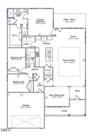 New construction Single-Family house 3006 Bayou St, Graham, NC 27253 plan Cumberland - image