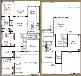 New construction Single-Family house 1020 Rollingwood Trl, Georgetown, TX 78633 plan Delta - image