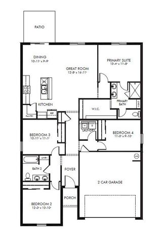 New construction Single-Family house 1663 Bark Ridge Dr, Auburndale, FL 33823 plan Gardenia - image