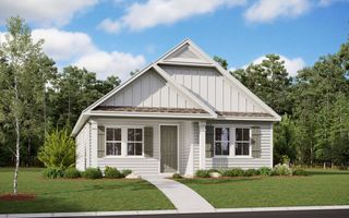 New construction Single-Family house 107 Elm Branch Trl, Taylor, TX 76574 plan Hampton - image