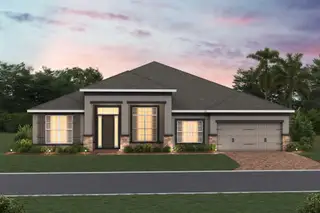 New construction Single-Family house 3334 Wolf Lake Ave, Apopka, FL 32712 Brookhaven Fl- photo