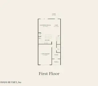 New construction  house 10106 Whistling Pine Ct, Jacksonville, FL 32221 plan Landmark - image