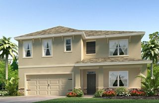 New construction house 3343 Ivy Hollow Dr, Plant City, FL 33565 plan Hayden - image