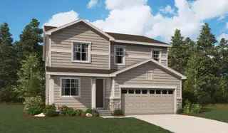 New construction Single-Family house 9313 Golden Buffs Dr, Colorado Springs, CO 80925 plan Lapis - image