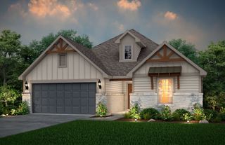 New construction Single-Family house 323 Archway Ln, Liberty Hill, TX 78642 plan McKinney - image