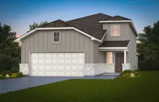 New construction Single-Family house 720 Rubber Tree Wy, Buda, TX 78610 plan Fentress - image