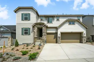 New construction Single-Family house 3943 Descent St, Castle Rock, CO 80108 plan Copper - image