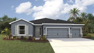 New construction  house 10429 Woodland Garden Wy, Parrish, FL 34219 plan Hawthorne - image