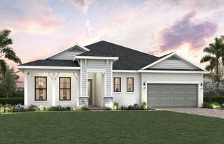 New construction house 7249 Meadowshade Ct, Sarasota, FL 34241 plan The Rubytail - image