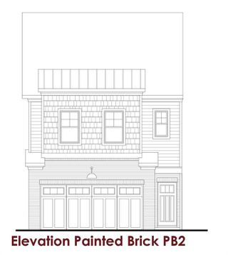 New construction Townhouse house 321 Brook Landing Cir, Auburn, GA 30011 plan Durham - image