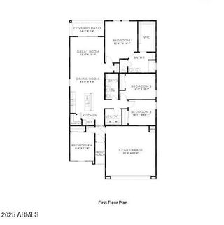 New construction Single-Family house 1414 W Bealey Ave, Coolidge, AZ 85128 plan Dalton - image