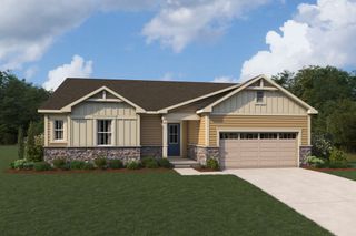 New construction house 1424 Honey Trl, Monroe, NC 28112 plan Allegheny - image