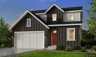 New construction Single-Family house 17747 Prairie Peak Trail, Parker, CO 80134 Hayden II- photo