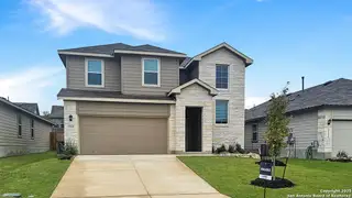 New construction Single-Family house 21120 Gravel Keep, San Antonio, TX 78266 plan The Pierce - image