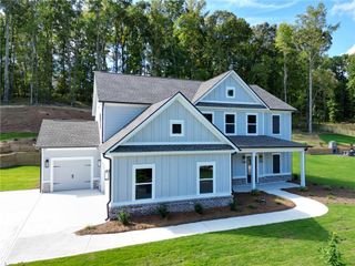 New construction Single-Family house 1280 Birch Wy, Loganville, GA 30052 plan (GA)Hayden A.3 3 Side Entry - image
