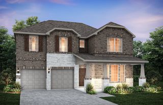 New construction Single-Family house 3300 Red Deer Rd, Denton, TX 76208 plan Albany - image