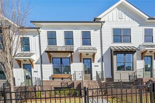 New construction Townhouse house 634 Skytop Dr, Unit 155, Cumming, GA 30040 plan The Garwood - image