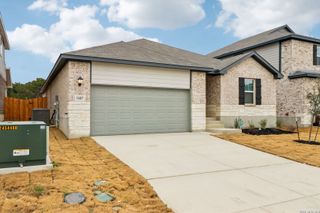 New construction Single-Family house 11427 Feather Vale, San Antonio, TX 78254 plan Preston - image