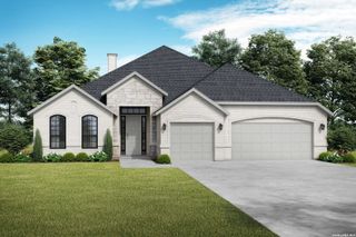 New construction Single-Family house 179 Highland Park, Castroville, TX 78009 plan The Garner A - image