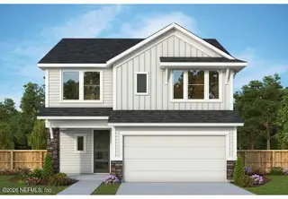 New construction Single-Family house 106 Ancient Springs Ln, St. Augustine, FL 32092 plan The Elsner II - image