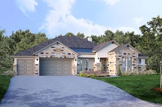 New construction Single-Family house 1221 Stormy Dr, Georgetown, TX 78628 plan Bandera III - image