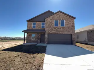 New construction Single-Family house 113 Amy Aly, San Antonio, TX 78253 plan Sherman - image