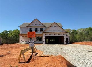 New construction Single-Family house 345 Weslyn Dr, Social Circle, GA 30025 plan (GA)Hayden A.1 2 Front Entry - image
