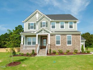 New construction Single-Family house 187 Golden Leaf Farms Road, Angier, NC 27501 Horizon- photo