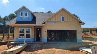 New construction Single-Family house 214 Strawberry Lane, Woodstock, GA 30189 The Cartwright II- photo