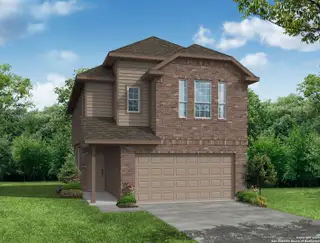New construction Single-Family house 4955 Blue Rnch, San Antonio, TX 78222 plan The Chestnut - image