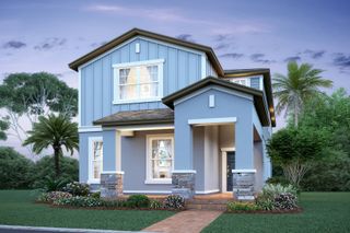 New construction Single-Family house 17137 Beachgrass Aly, Winter Garden, FL 34787 plan Wekiva - Avenue Collection - image